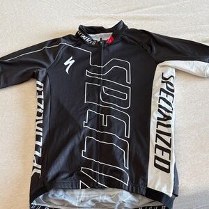 Specialized Black and White Cycling Jersey